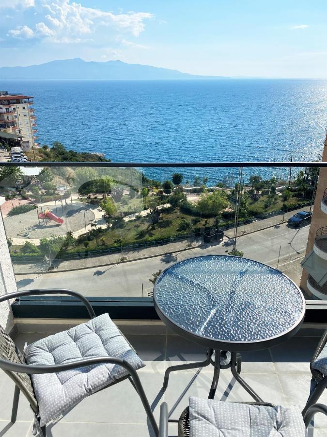 Sea View Apartment Elite2 Sarande Exterior photo